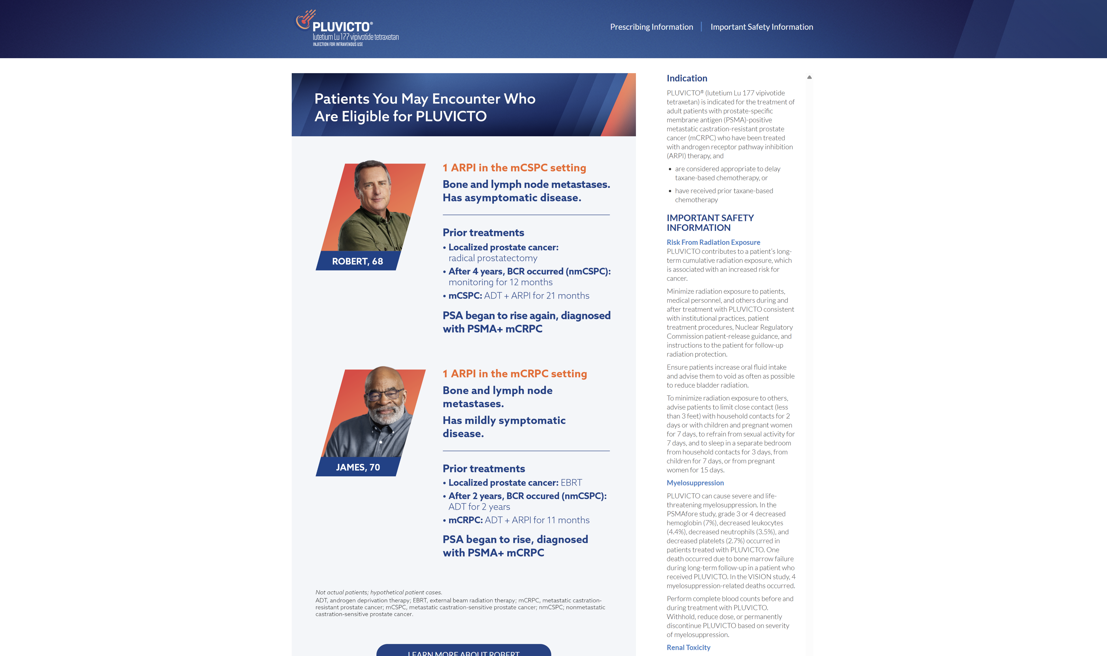 Novartis Pluvicto Patient Profile