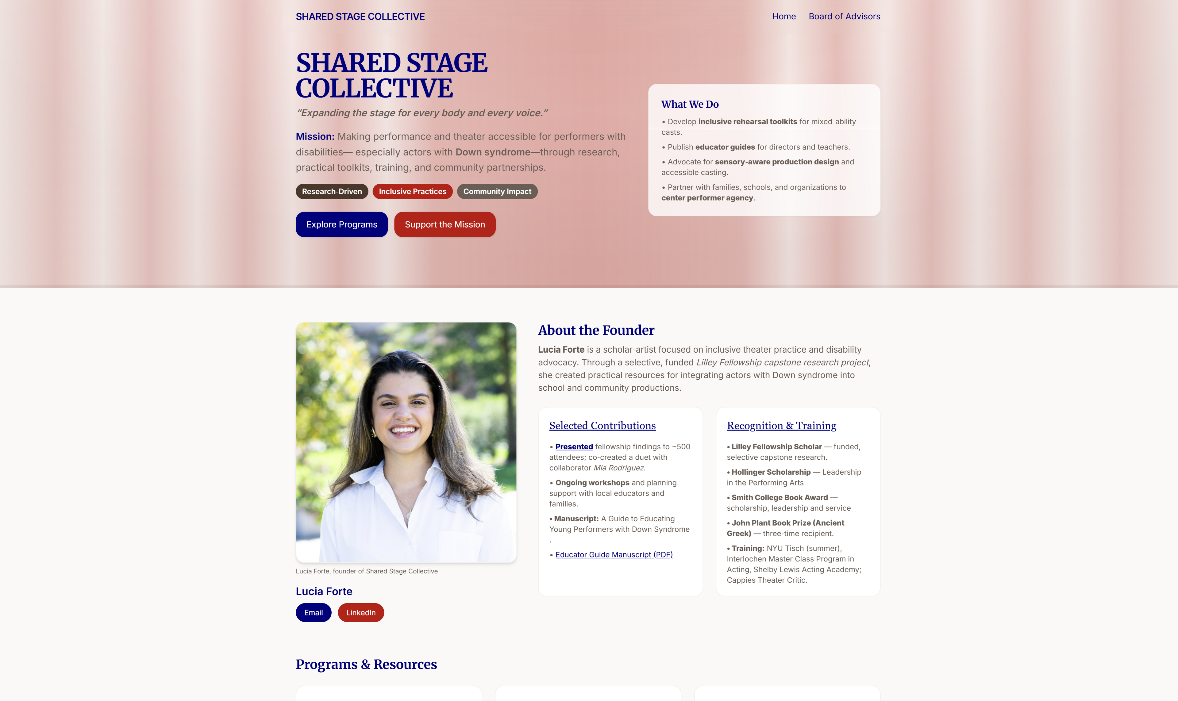 Shared Stage Collective
